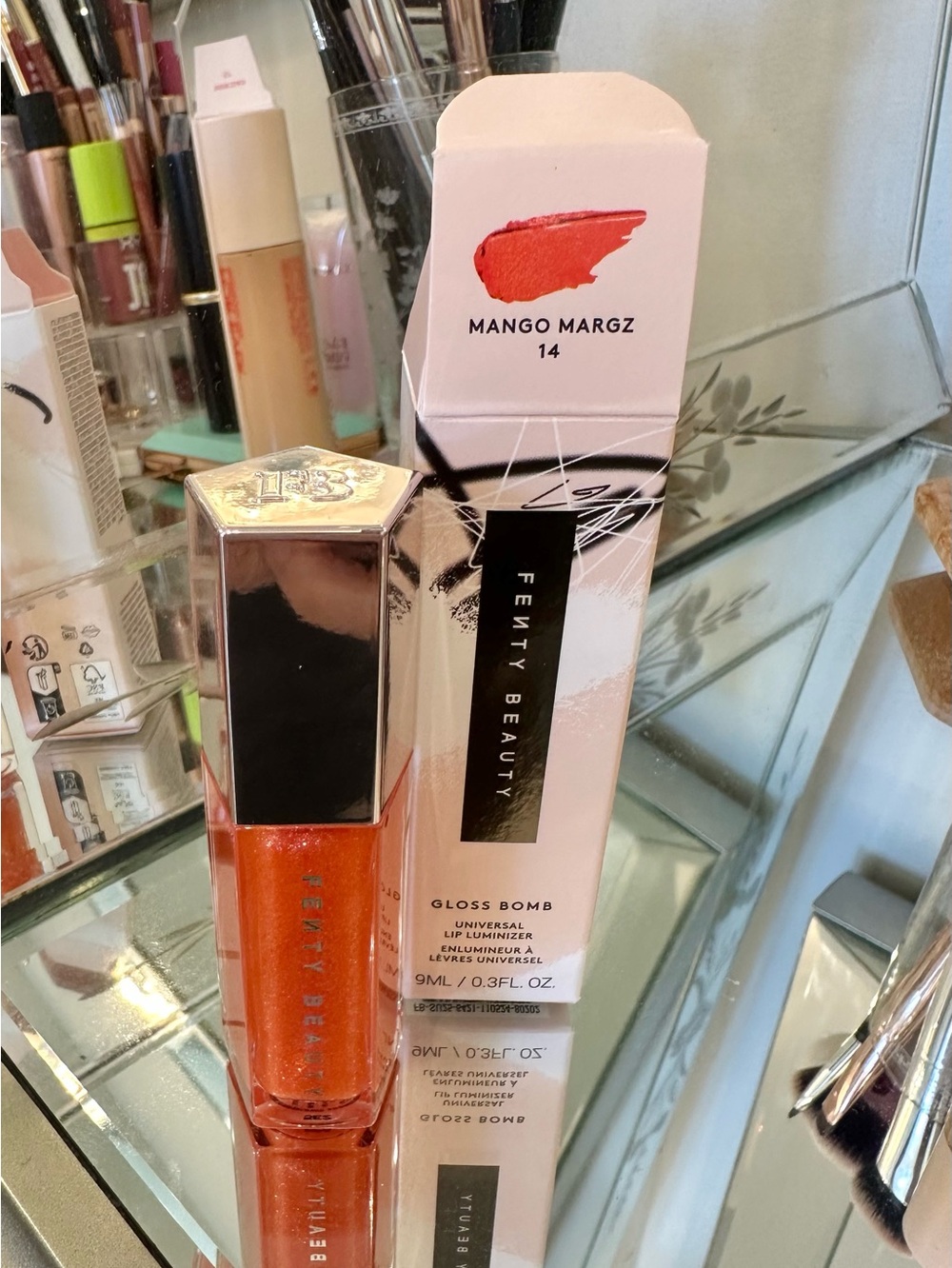 New Fenty Gloss Bomb “Mango Margz”